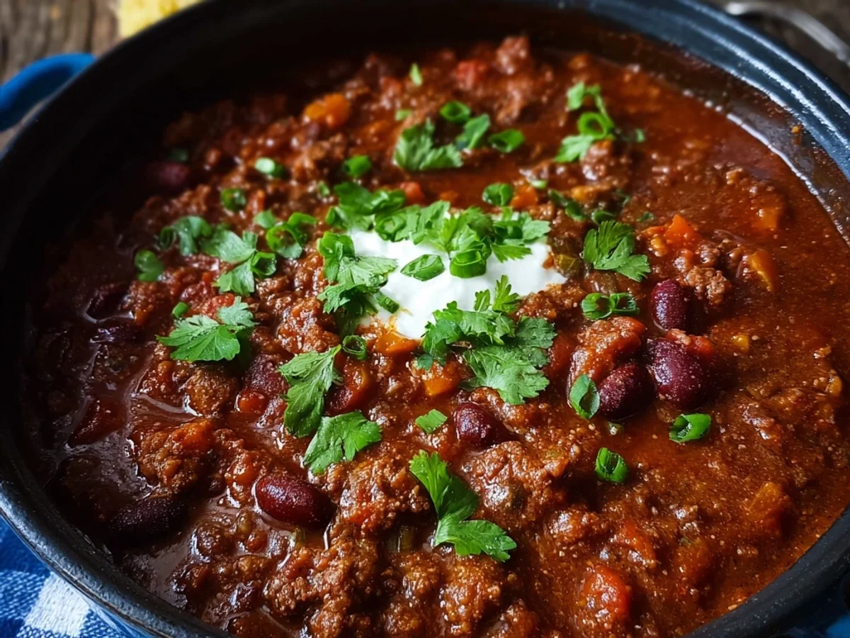 Classic Slow Cooker Chili Recipe: Homestyle Comfort - Featured Image