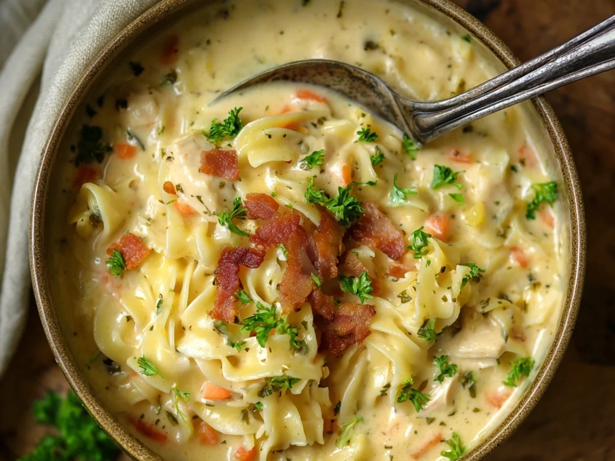 Crack Chicken Noodle Soup: Easy Comfort, Big Flavor - Featured Image