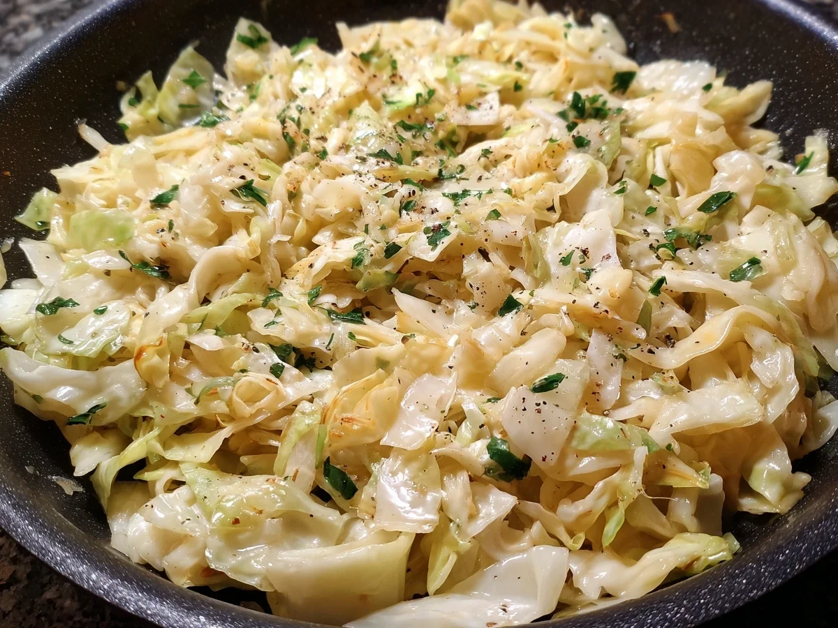 Creamy Alfredo Cabbage Pasta: Easy & Low-Carb - Featured Image