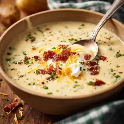Creamy Baked Potato Soup: A Comforting Bowl