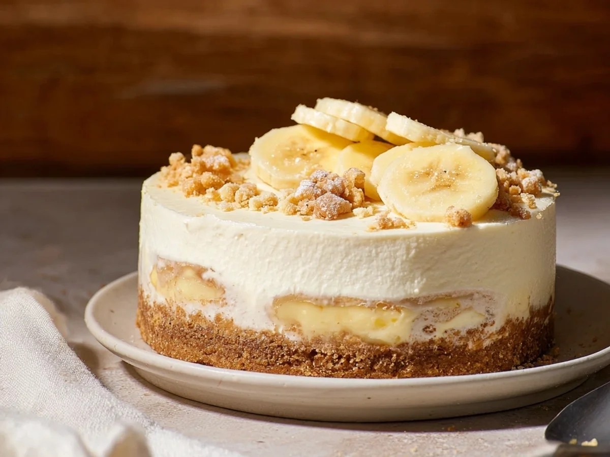 Creamy Banana Pudding Cheesecake Recipe: A Homestyle Twist - Featured Image