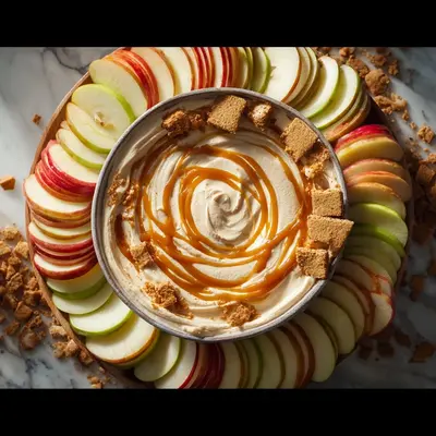Creamy Caramel Apple Cheesecake Dip: Easy Dessert Recipe