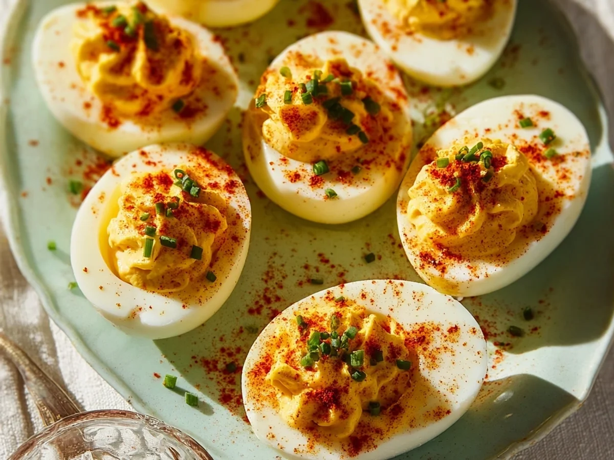 Creamy Classic Deviled Eggs: A Family Favorite Appetizer - Featured Image