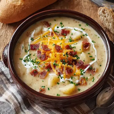 Creamy Crack Potato Soup: Rich & Cheesy Homestyle Bowl
