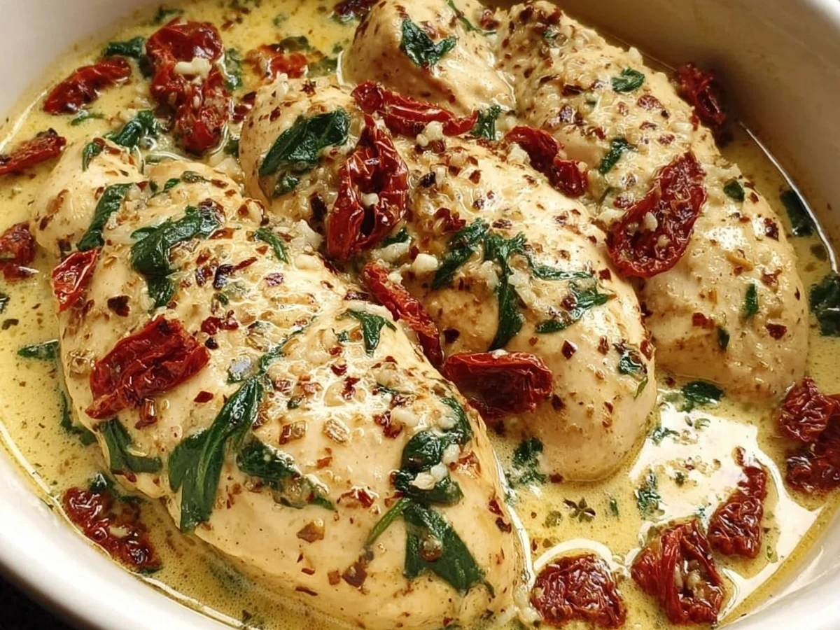 Creamy Crockpot Marry Me Chicken: Dump & Go Recipe - Featured Image