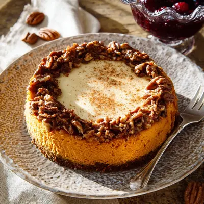 Creamy Delicious Pumpkin Cheesecake Recipe for Fall