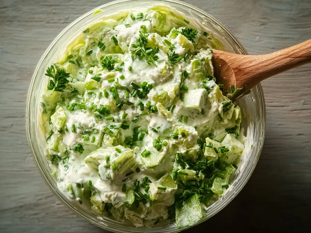 Creamy Green Goddess Salad - Featured Image