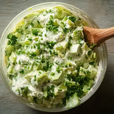 Creamy Green Goddess Salad