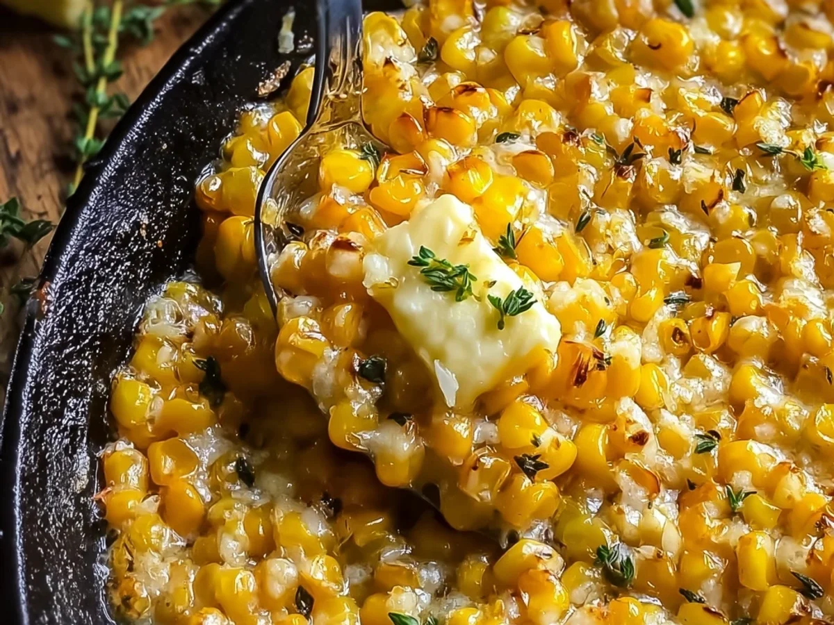 Creamy Honey Butter Skillet Corn: Easy Side Dish - Featured Image
