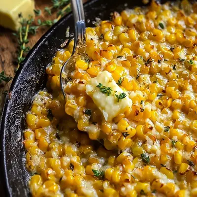 Creamy Honey Butter Skillet Corn: Easy Side Dish