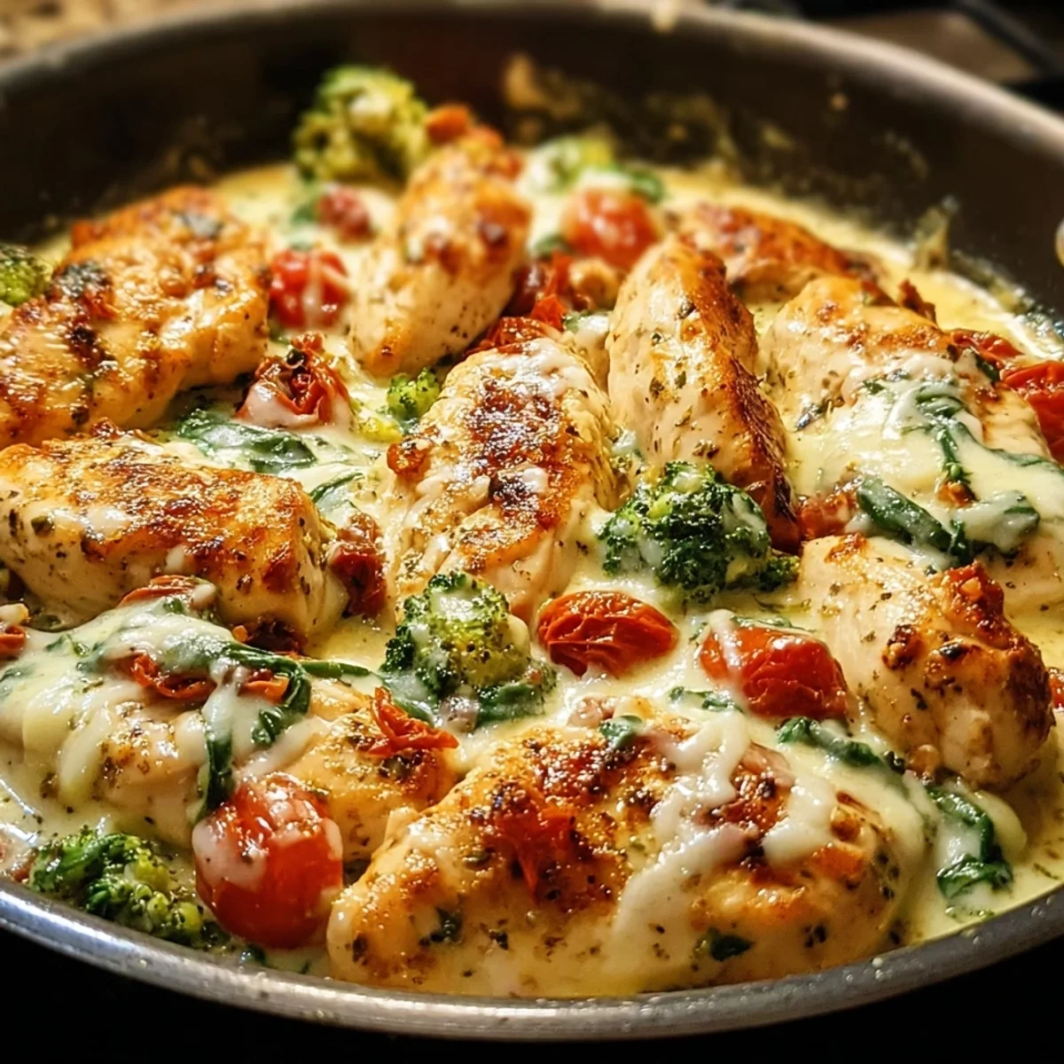 Creamy Low-Carb Tuscan Chicken (Easy & Healthy)