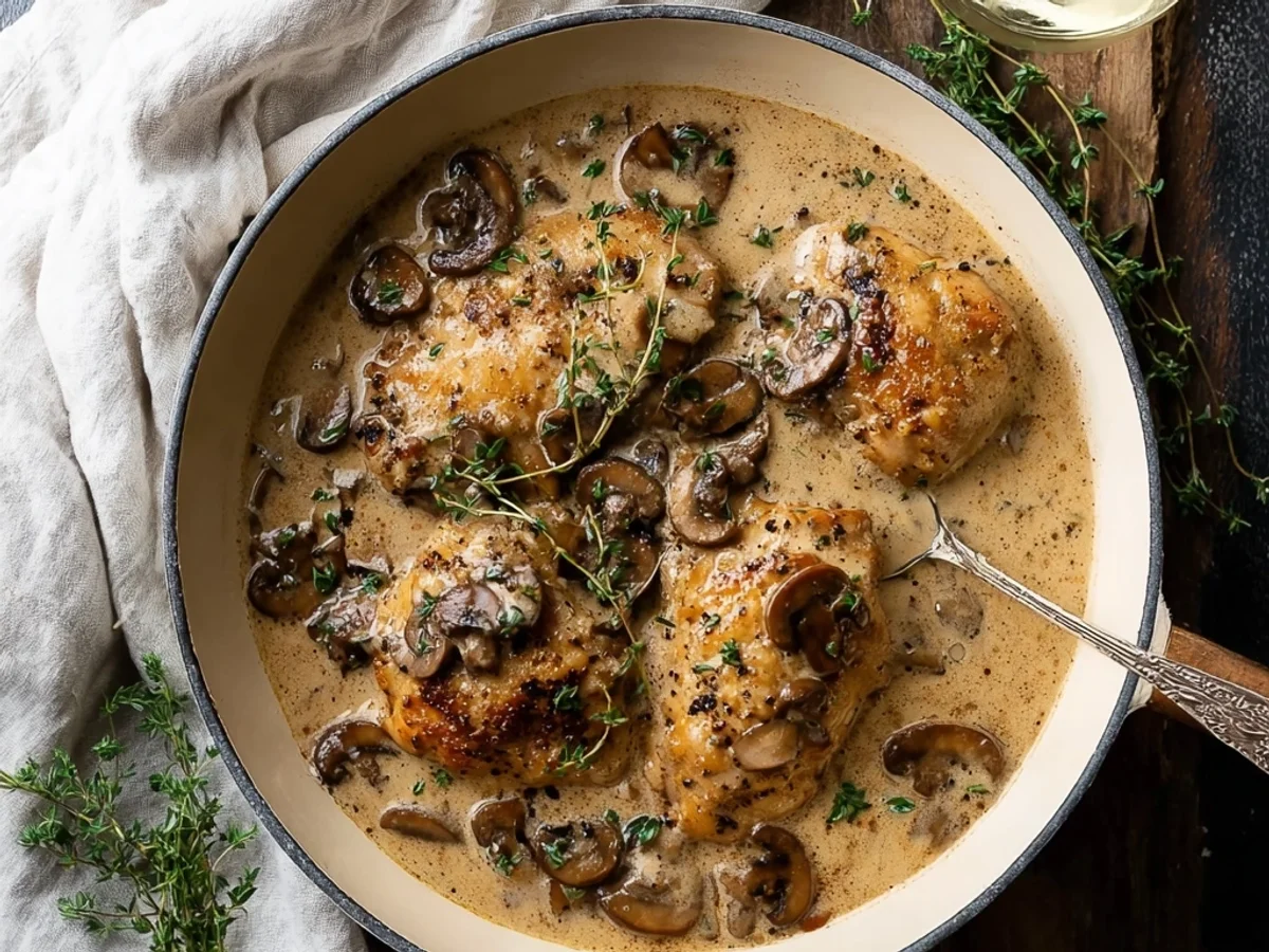 Creamy Mushroom Chicken: Hearty Weeknight Dinner - Featured Image