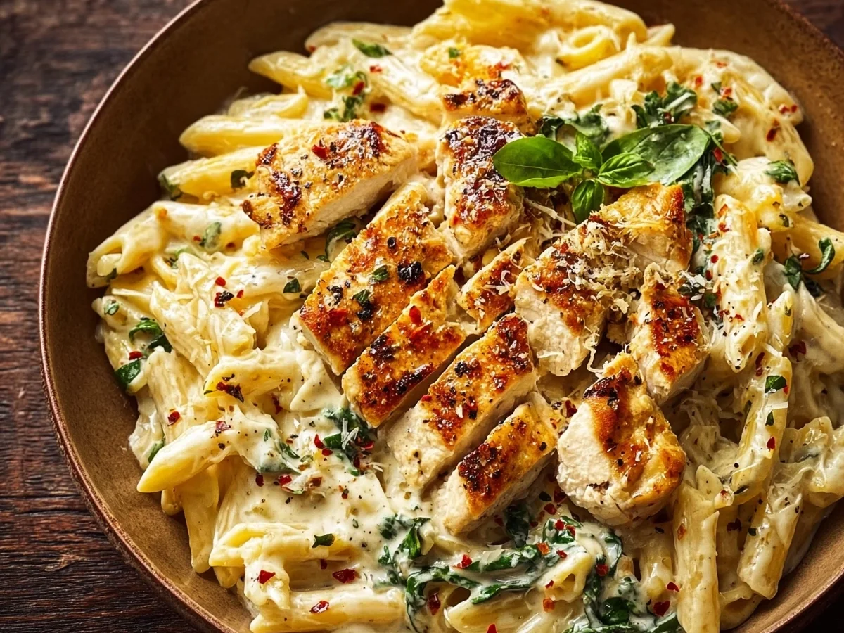 Creamy Parmesan Marry Me Chicken Pasta - Featured Image