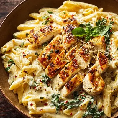 Creamy Parmesan Marry Me Chicken Pasta