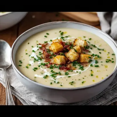 Creamy Potato Soup Recipe: Rustic & Satisfying