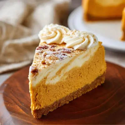 Creamy Pumpkin Cheesecake: Autumn's Sweetest Slice