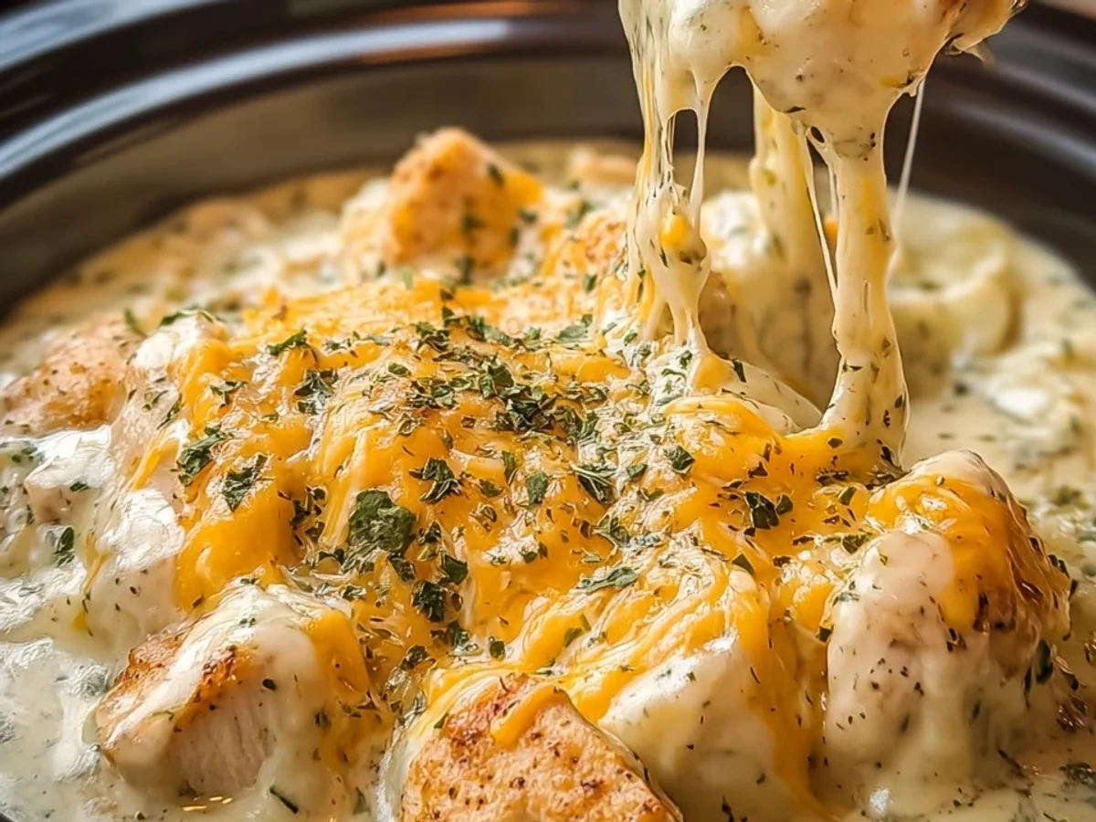 Creamy Ranch Chicken Crockpot: Easy Slow Cooker Meal - Featured Image