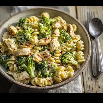Creamy Rotisserie Chicken Broccoli Pasta for Easy Weeknights