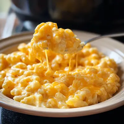 Creamy Slow Cooker Mac and Cheese Dinner