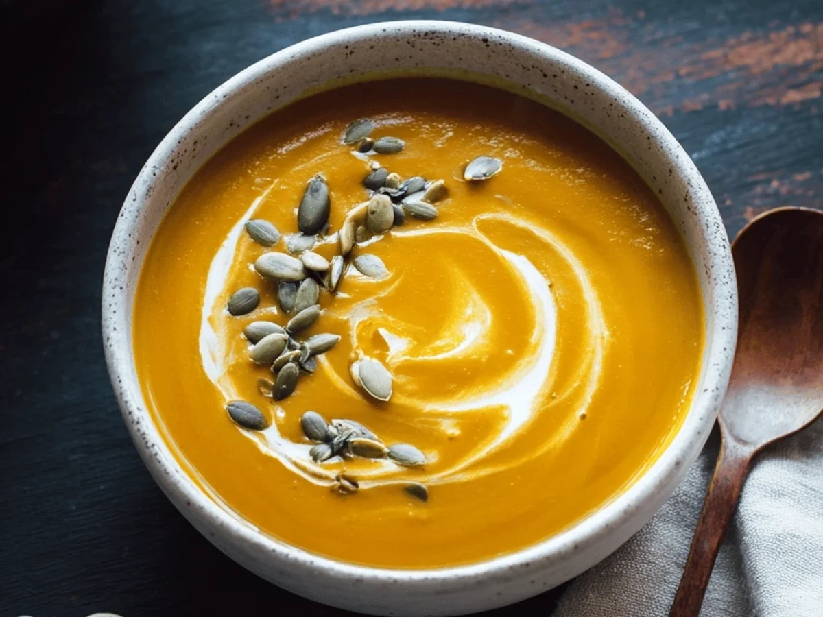 Creamy Vegan Pumpkin Soup: Autumn's Hug in a Bowl - Featured Image