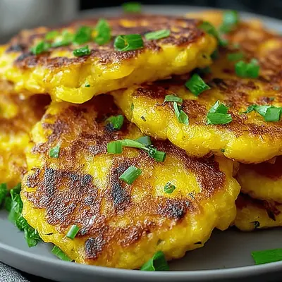 Crispy Baked Yellow Squash Fritters Recipe