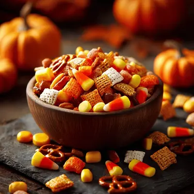 Crispy Halloween Chex Mix: Spooky Snack Fun!