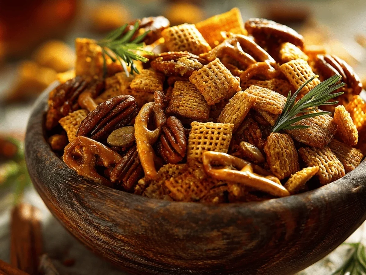 Crispy Pumpkin Spice Chex Mix: My Autumn Snack Story - Featured Image