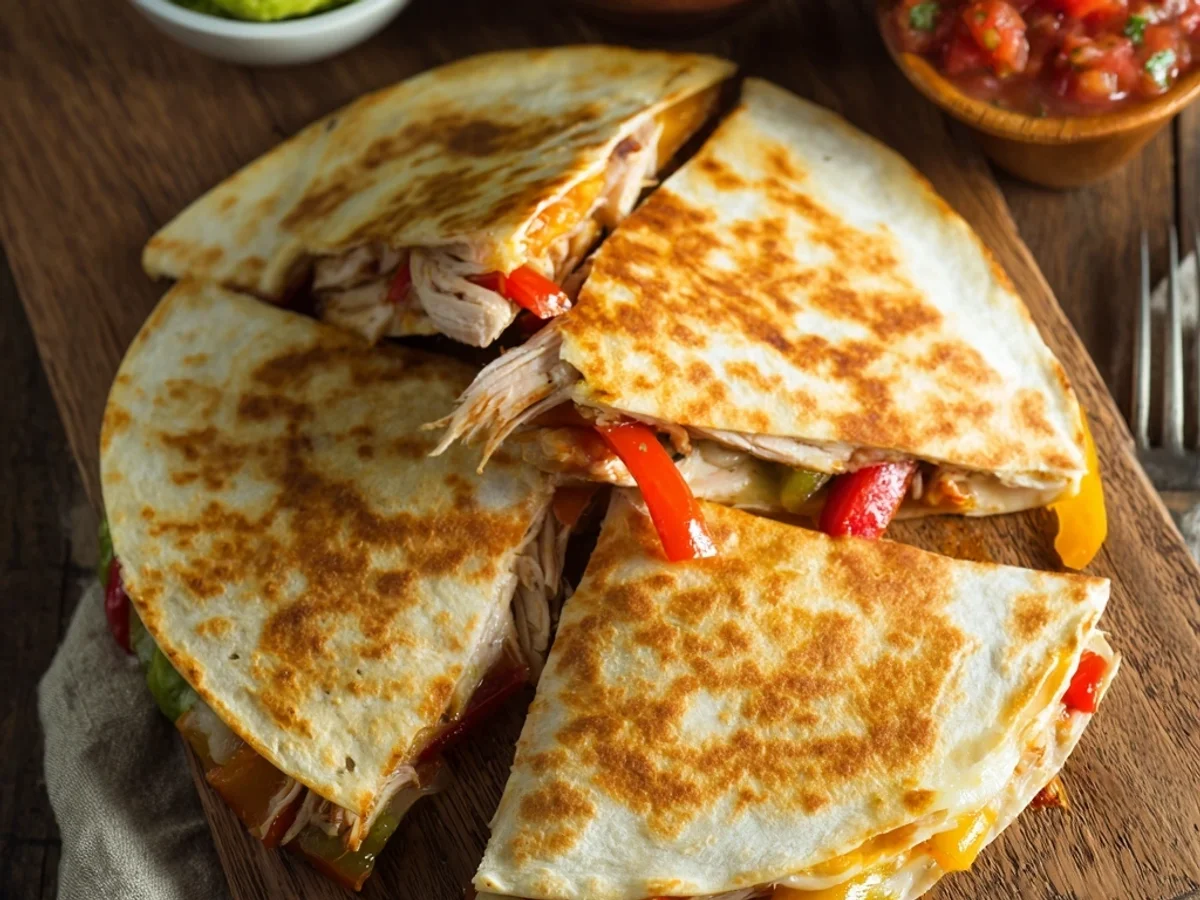 Crispy Rotisserie Chicken Quesadilla for Quick Dinners - Featured Image