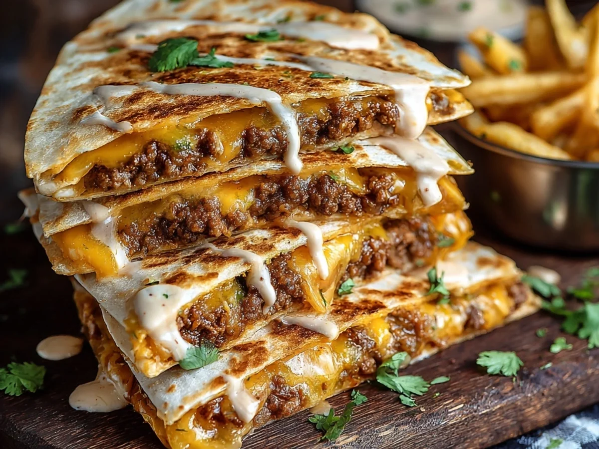 Crispy Smashburger Quesadillas: Easy Weeknight Comfort - Featured Image