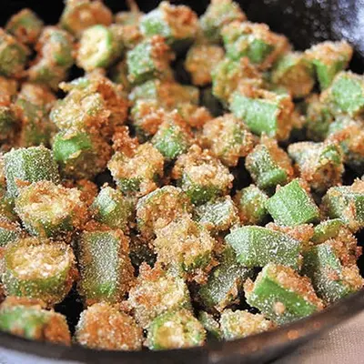 Crispy Southern Fried Okra Recipe