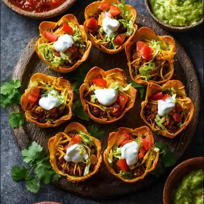 Crispy Taco Cups: Quick Weeknight Dinner Fun