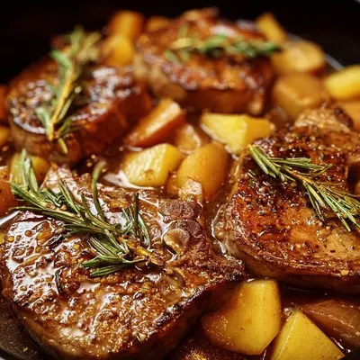 Crock Pot Apple Lamb Chops: Easy Family Dinner