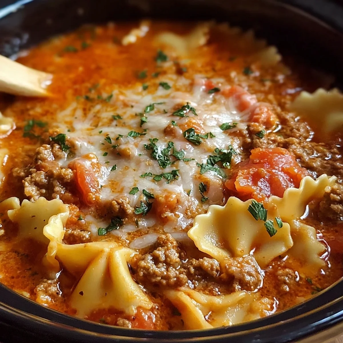 Crock Pot Lasagna Soup: Easy Slow Cooker Meal
