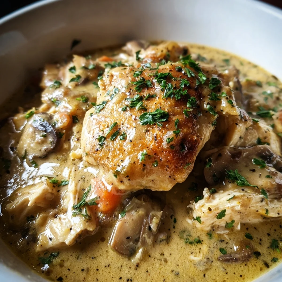 Crockpot Chicken & Gravy: Simple Comfort Food Dinner