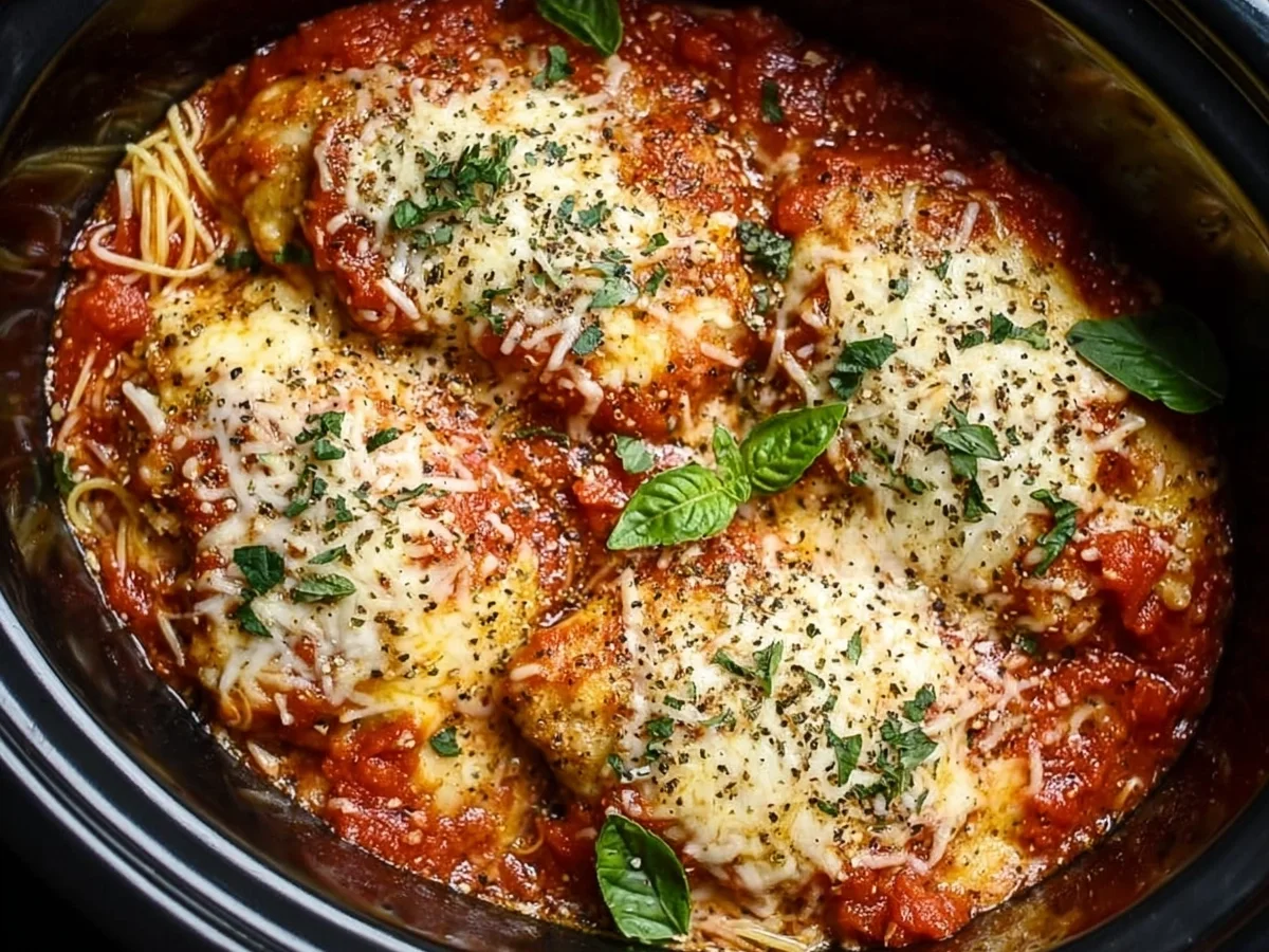 Crockpot Chicken Parmesan: Easy Weeknight Dinner - Featured Image