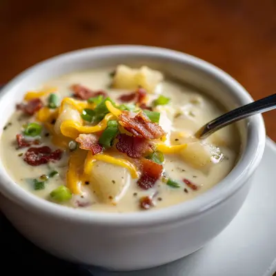 Crockpot Creamy Potato Soup Recipe
