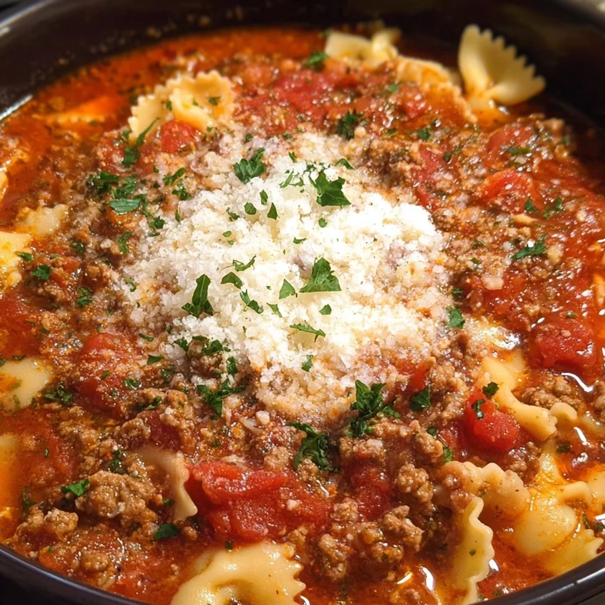Crockpot Lasagna Soup: Easy & Rich Italian Flavors