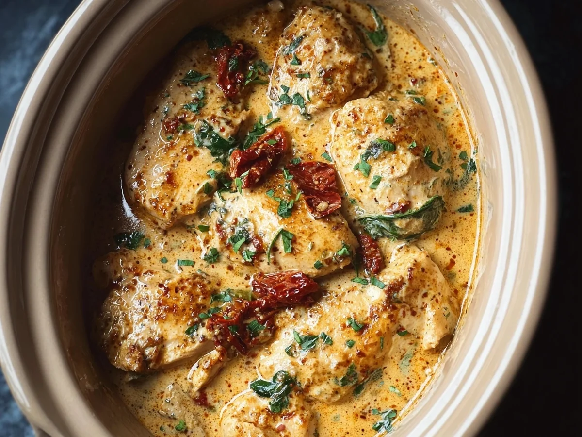 Crockpot Marry Me Chicken: High Protein Dinner - Featured Image