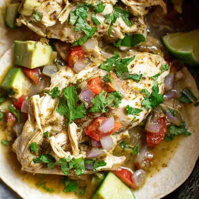 Crockpot Salsa Verde Chicken: Easy Weeknight Meal