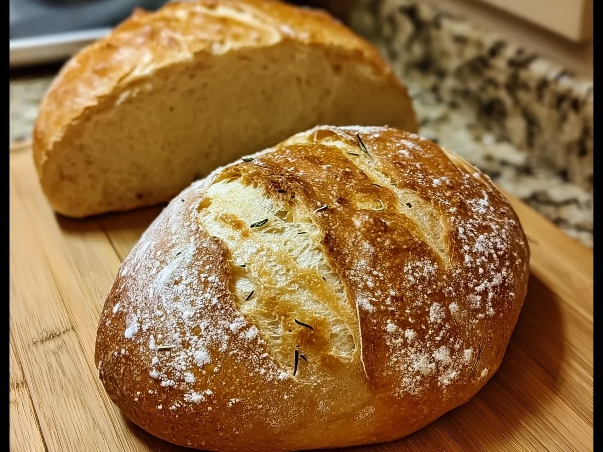 Crusty Italian Bread Recipe for Home Baking - Featured Image