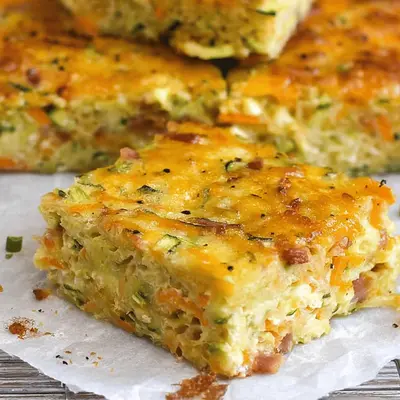 Delicious and Easy Zucchini Slice Recipe
