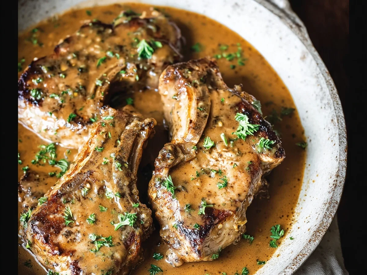 Delicious Smothered Lamb Chops Recipe: Rich & Tender - Featured Image