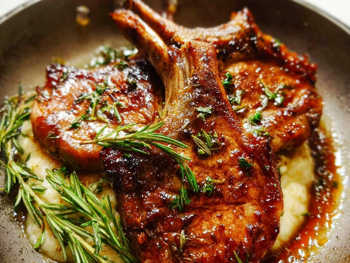 Easy 30-Minute Brown Sugar Lamb Chops - Featured Image