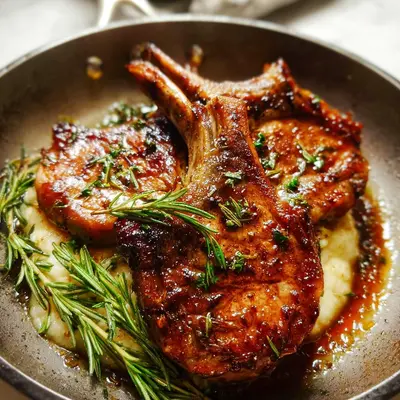 Easy 30-Minute Brown Sugar Lamb Chops