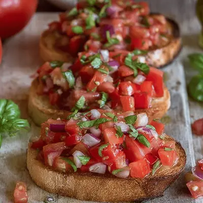 Easy and Flavorful Tomato Bruschetta Recipe