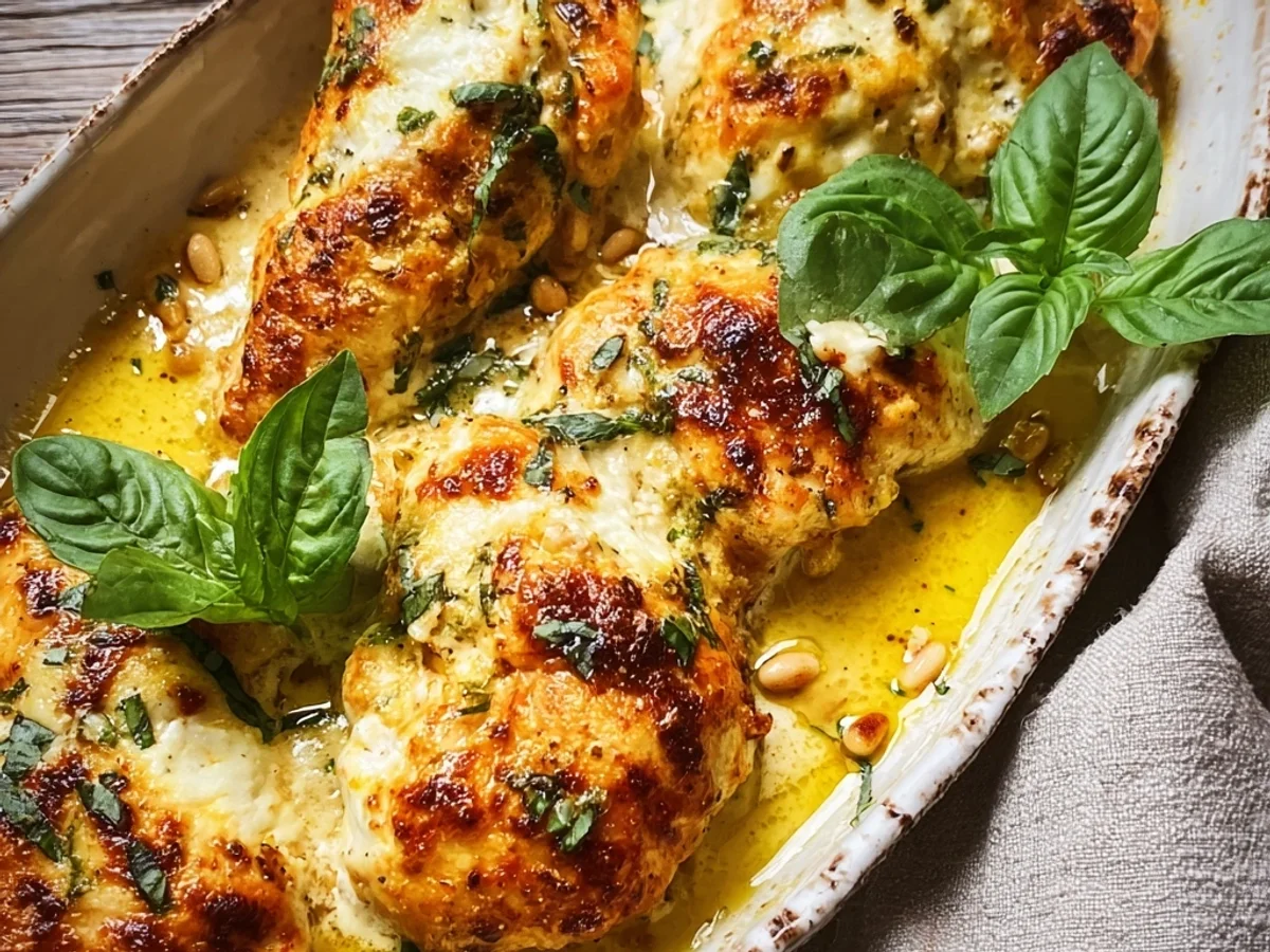 Easy Baked Ricotta Chicken Dinner - Featured Image