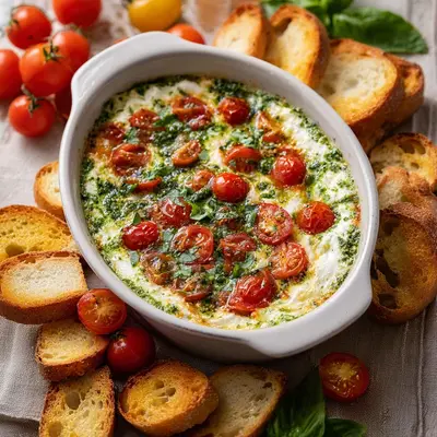Easy Caprese Dip Recipe: Fresh, Creamy, & Quick Appetizer