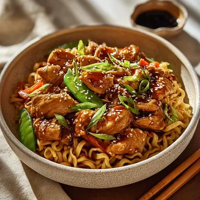 Easy Chicken Teriyaki Noodles: Speedy Weeknight Delight