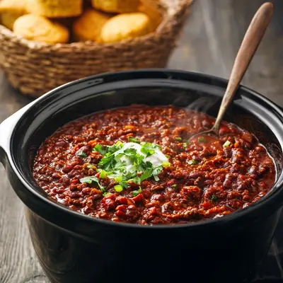 Easy Crockpot Chili: A Hearty Weeknight Bowl