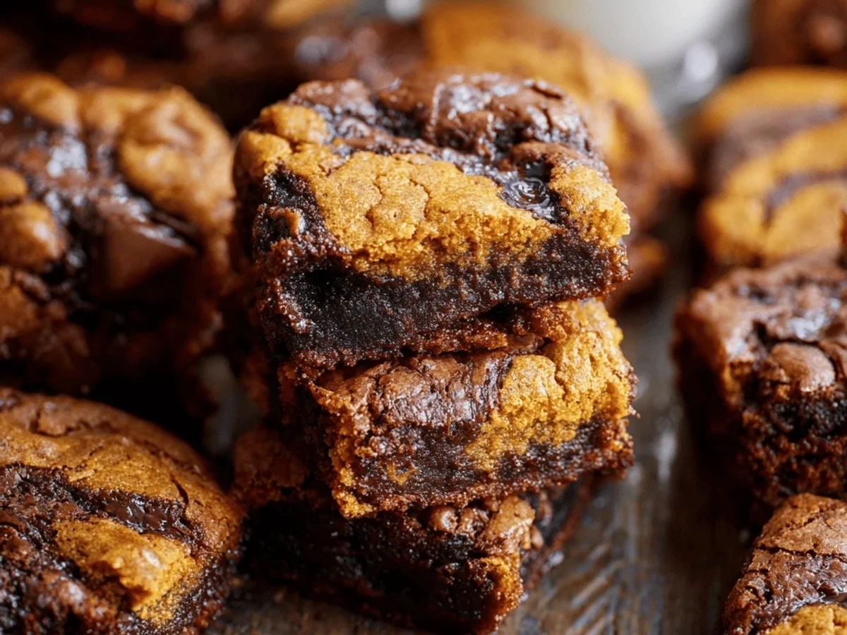 Easy Fall Pumpkin Brookies: My Go-To Cozy Treat - Featured Image